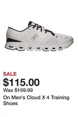 Dick's Sporting Goods On Men's Cloud X 4 Training Shoes offer