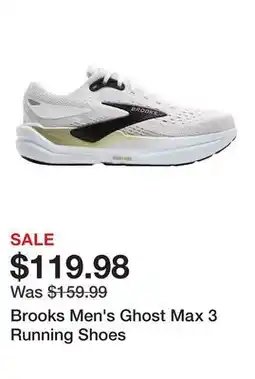 Dick's Sporting Goods Brooks Men's Ghost Max 3 Running Shoes offer