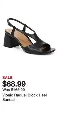 Nordstrom Vionic Raquel Block Heel Sandal offer
