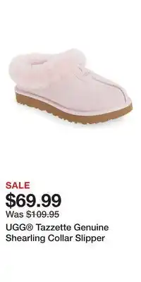 Nordstrom UGG Tazzette Genuine Shearling Collar Slipper offer
