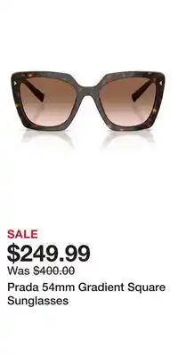 Nordstrom Prada 54mm Gradient Square Sunglasses offer