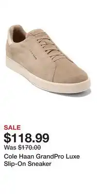 Nordstrom Cole Haan GrandPro Luxe Slip-On Sneaker offer
