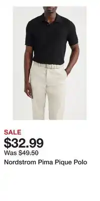 Nordstrom Nordstrom Pima Pique Polo offer