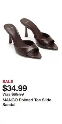 Nordstrom MANGO Pointed Toe Slide Sandal offer