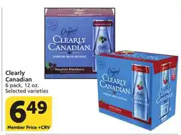 Albertsons Clearly Canadian offer