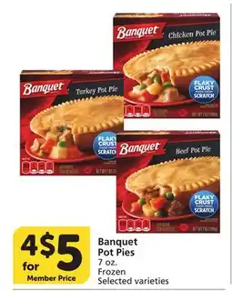 Albertsons Banquet Pot Pies offer