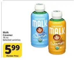 Albertsons Malk Creamer offer