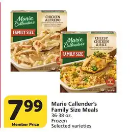 Albertsons Marie Callender's Family Size Meals offer
