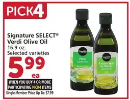 Albertsons Signature SELECT Verdi Olive Oil offer