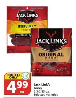 Vons Jack Link's Jerky offer