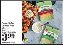 Pavilions Green Valley Lactose Free Cheese offer