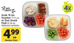 Vons Grab 'N Go Snacker or Duo Snack Pack offer