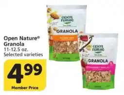 Vons Open Nature Granola offer
