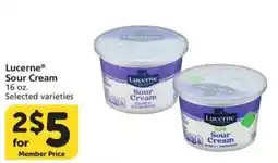 Vons Lucerne sour cream offer