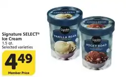 Vons Signature Select Ice Cream offer