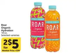 Vons Roar Organic Hydration offer