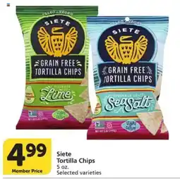Vons Siete Tortilla Chips offer