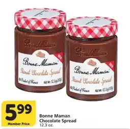 Vons Bonne Maman Chocolate Spread offer