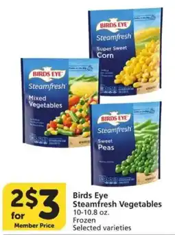 Vons Birds Eye Steamfresh Vegetables offer