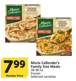 Vons Marie Callender's Family Size Meals offer