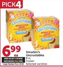 Vons Smucker's Uncrustables offer