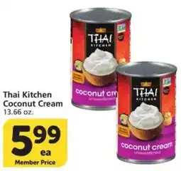 Vons Thai Kitchen Coconut Cream offer