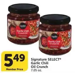 Vons Signature Select Garlic Chili Oil Crunch offer