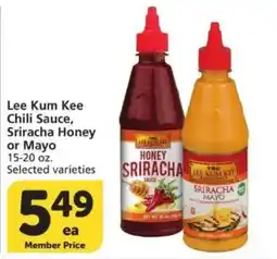 Vons Lee Kum Kee Chili Sauce, Sriracha Honey or Mayo offer