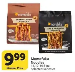 Vons Momofuku Noodles offer