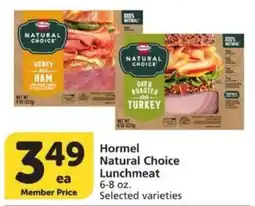 Vons Hormel Natural Choice Lunchmeat offer