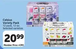 Vons Celsius variety pack offer