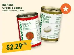 Sprouts Farmers Market Bioitalia Organic Beans offer