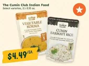 The Cumin Club Indian Food