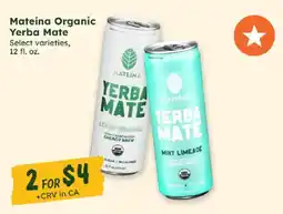 Sprouts Farmers Market MateΓna Organic Yerba Mate offer