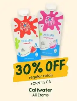 Sprouts Farmers Market Caliwater offer