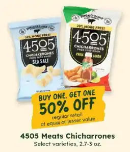Sprouts Farmers Market 4505 Meats Chicharrones offer