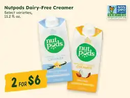 Sprouts Farmers Market Nutpods Dairy-Free Creamer offer