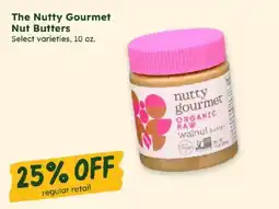 Sprouts Farmers Market The Nutty Gourmet Nut Butters offer