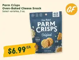 Sprouts Farmers Market Parm Crisps oven-baked cheese snack offer