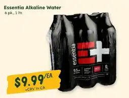Sprouts Farmers Market Essentia Alkaline Water offer