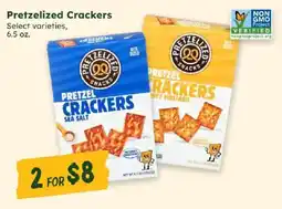 Sprouts Farmers Market Pretzelized Crackers offer
