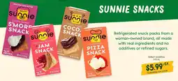 Sprouts Farmers Market Sunnie Snacks offer
