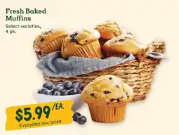 Sprouts Farmers Market Fresh Baked Muffins offer