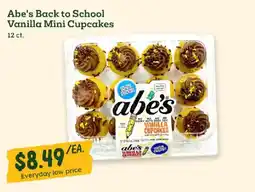 Sprouts Farmers Market Abe's vanilla mini cupcakes offer