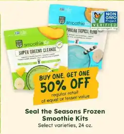 Sprouts Farmers Market Seal the Seasons Frozen Smoothie Kits offer