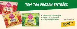 Sprouts Farmers Market Tem Toa frozen entrΓ©es offer