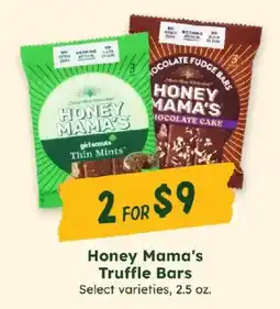 Sprouts Farmers Market Honey Mama's Truffle Bars offer