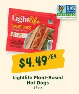 Sprouts Farmers Market Lightlife Plant-Based Hot Dogs offer