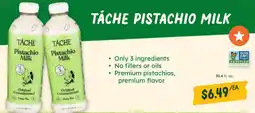 Sprouts Farmers Market Tache pistachio milk offer