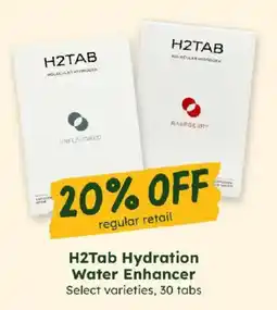 Sprouts Farmers Market H2Tab Hydration Water Enhancer offer
